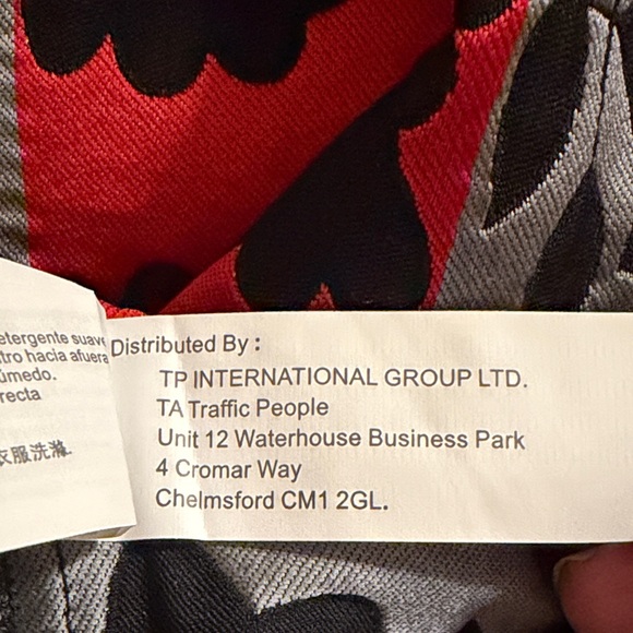 Traffic People Black Dress with Floral Pattern - Picture 8 of 8